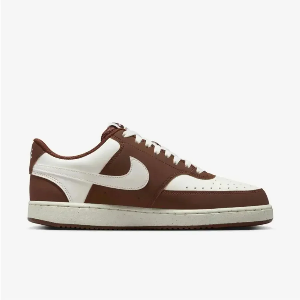 Nike Court Vision Low IM1652-101 Sneaker Womens 10 Ivory Lifestyle Shoes DDK1237